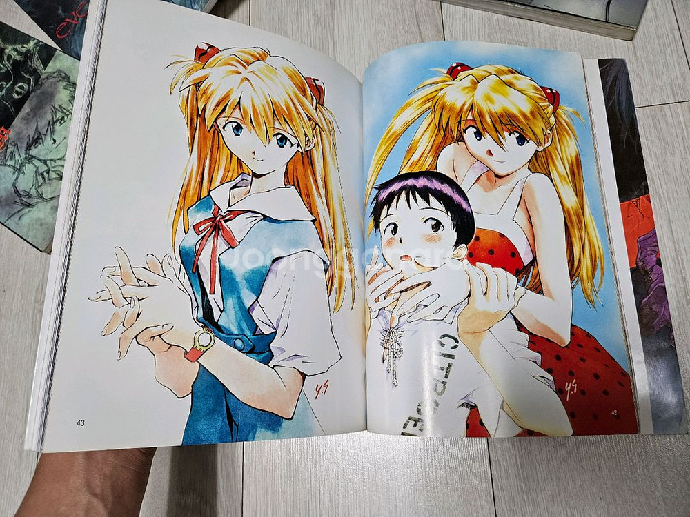 에반게리온 일러스트 아트워크 일어버전--2