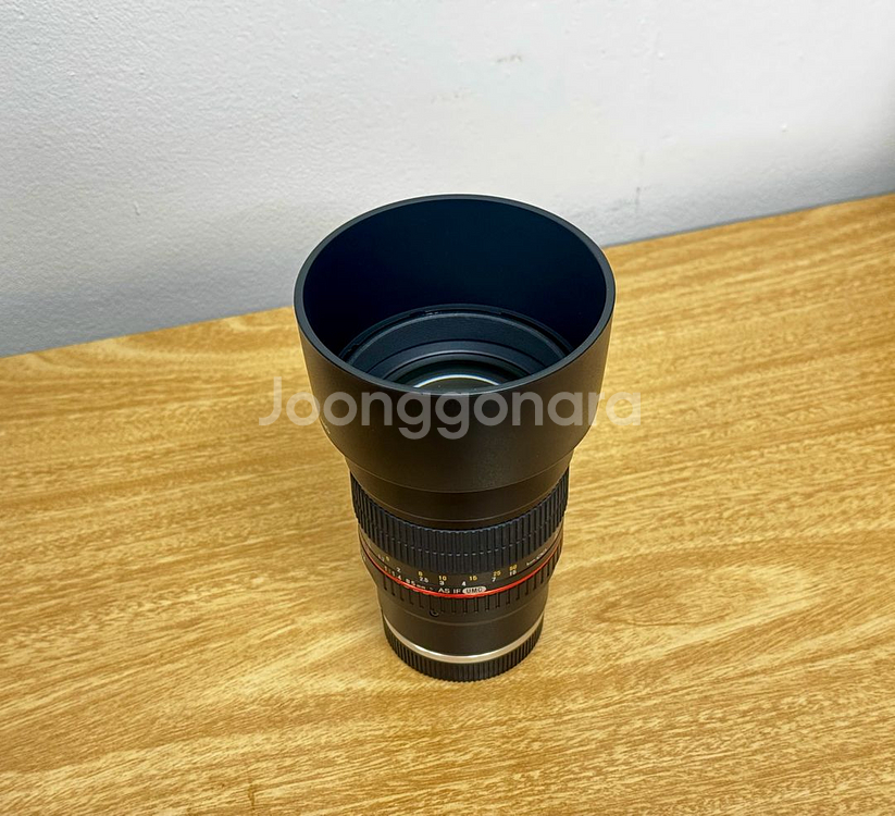 소니 풀프레임용 렌즈 삼양 85mm f1.4 mf--2