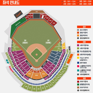 한화 vs LG 9/29 경기 3루 내야지정석A 6연석
