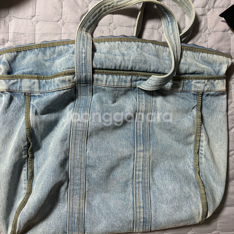 디젤 데님 토트백--2