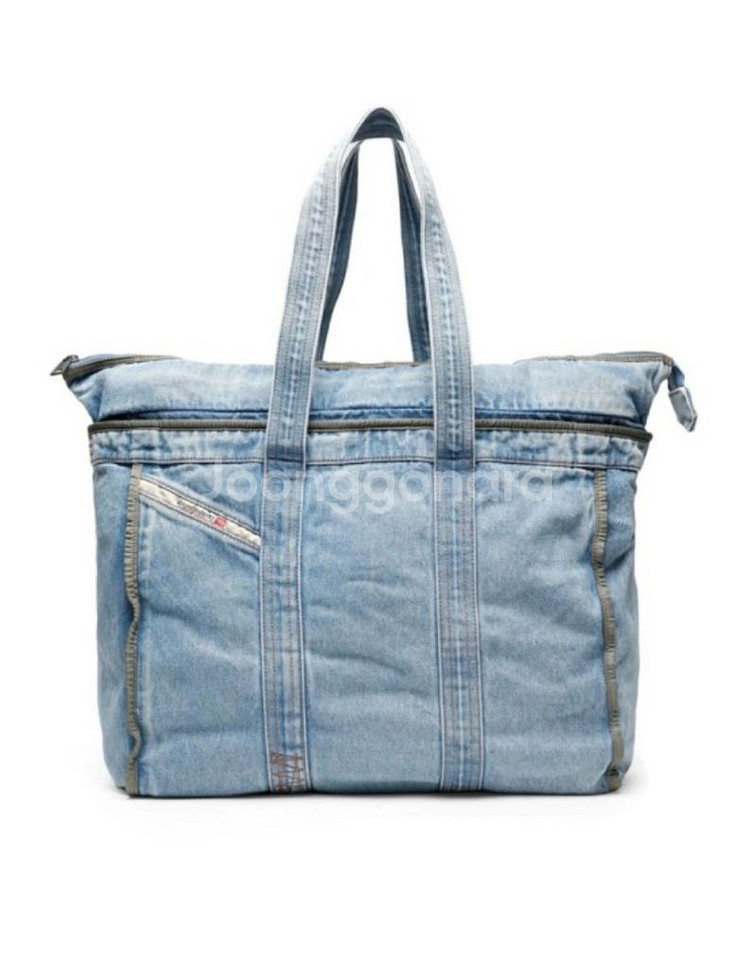 디젤 데님 토트백--0