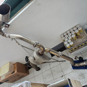 아반떼스포츠 yk스페셜 가변 배기