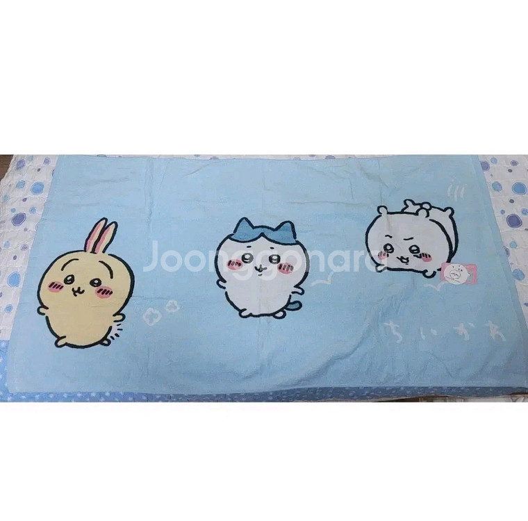 치이카와 캐릭터 타올 담요 하치와레 우사기 먼작귀--0