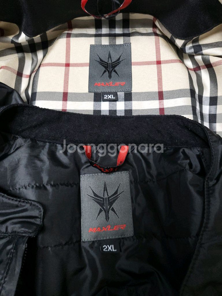 맥슬러 봄.가을.겨울 3계절용 자켓.105사이즈--5