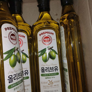 해표 올리브유 900ml 4병