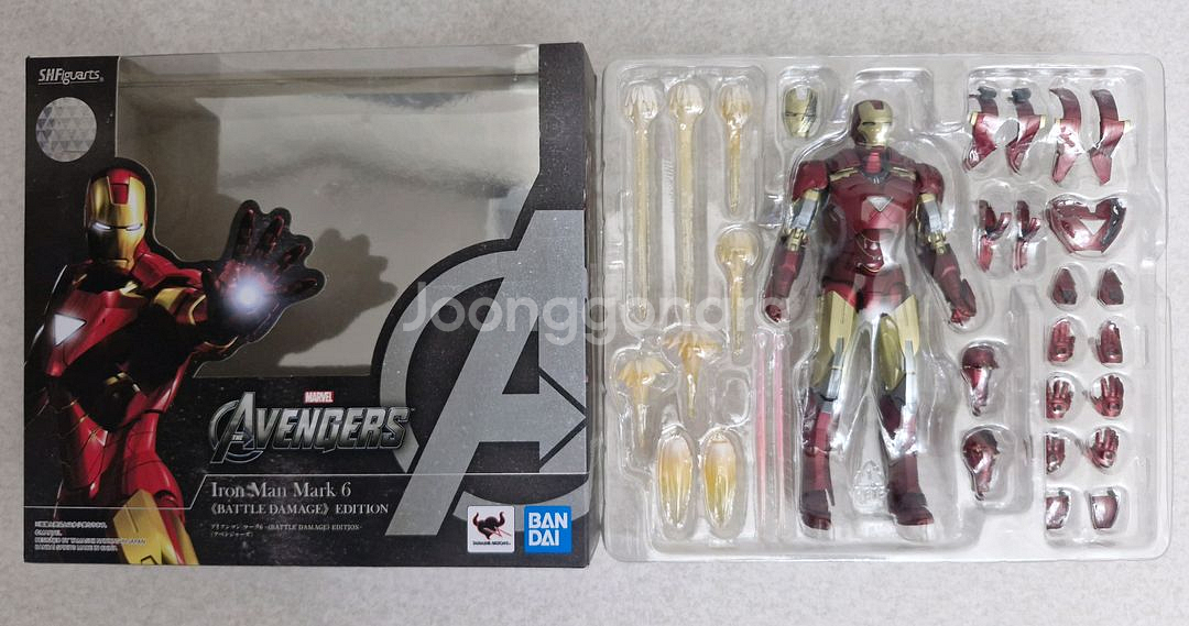 반다이 shf 마크6 배틀 데미지 에디션--0