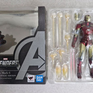 반다이 shf 마크6 배틀 데미지 에디션