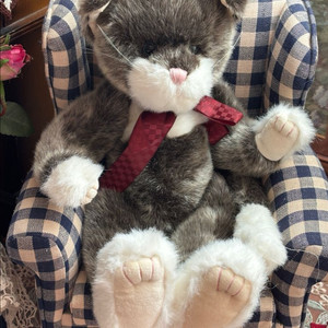 레어) 보이즈베어 왕고양이 빈티지인형 빈티지소품고전인형