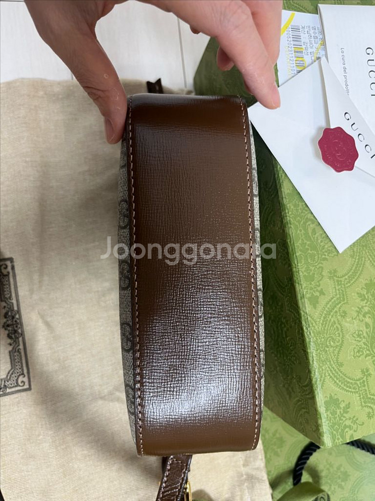 구찌 홀스빗 1955 카메라백--2