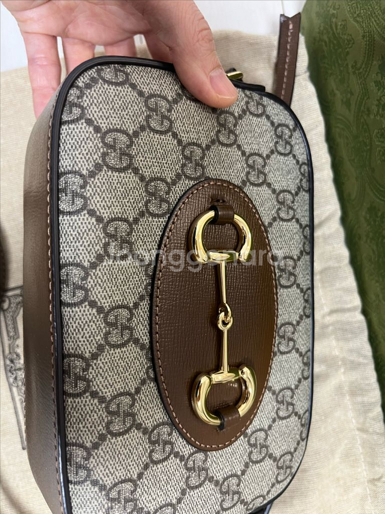 구찌 홀스빗 1955 카메라백--3