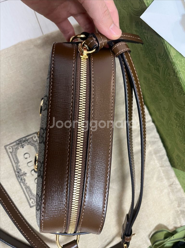 구찌 홀스빗 1955 카메라백--4