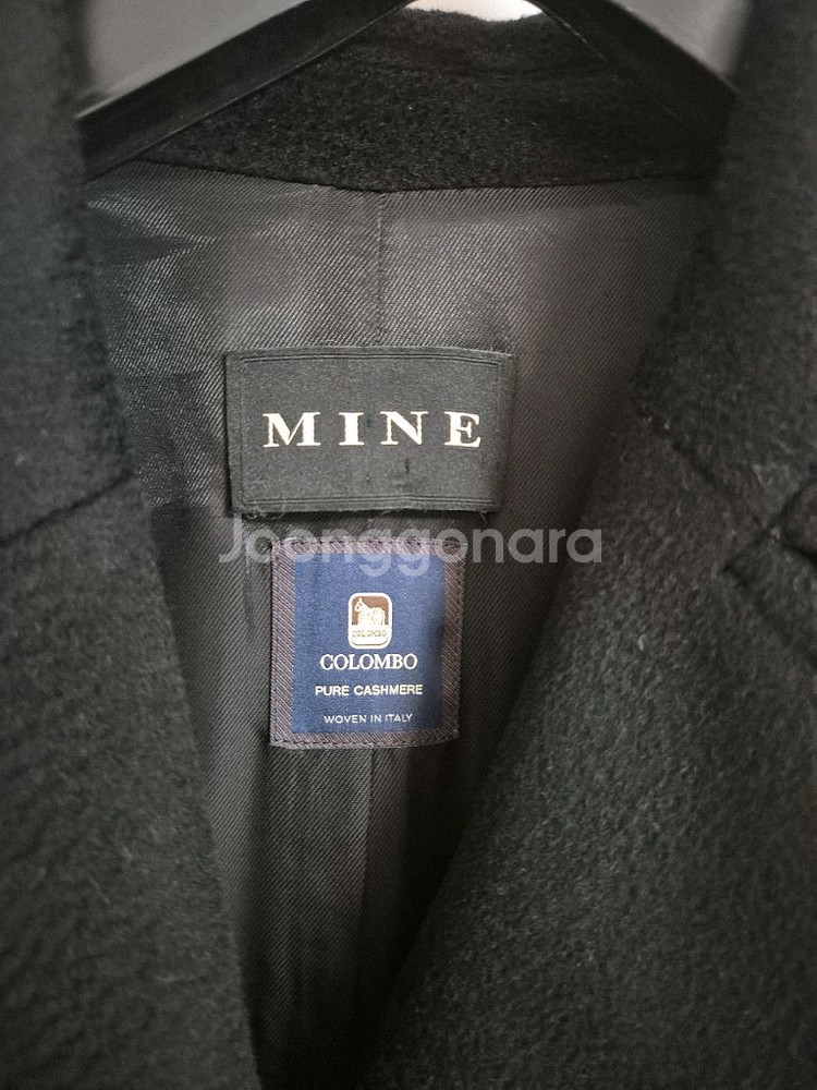 [새상품급] 한섬 마인 콜롬보 캐시미어 95% 코트--1