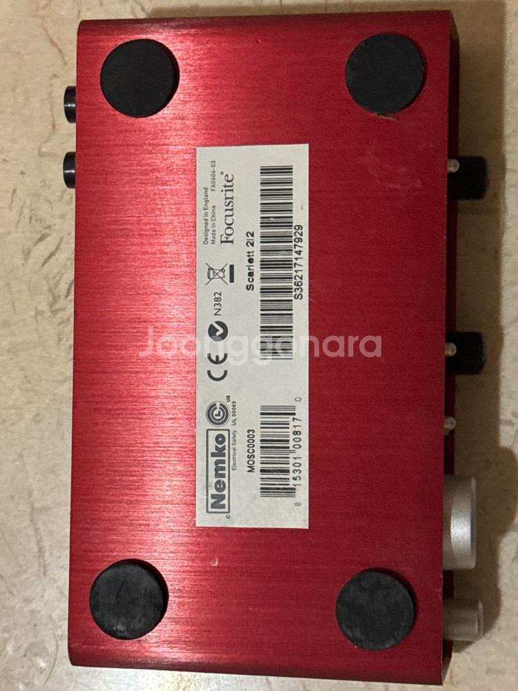 Focusrite Scarlett 2i2 오디오 인터페--3