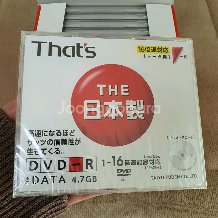 [미개봉]다이요유덴 Thats DVD-R 1박스(10)--0