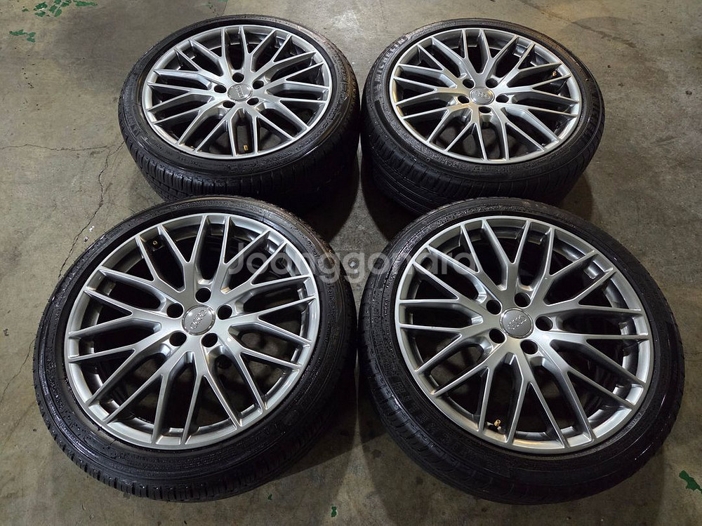 아우디 A6 19인치 정품 휠타이어--0