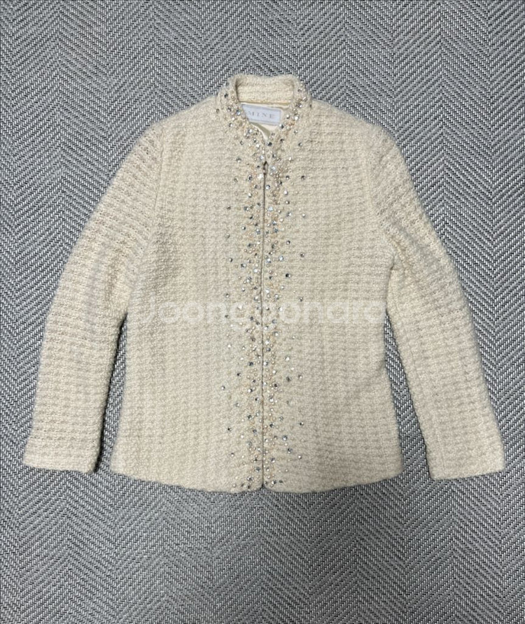 한섬 마인 MINE 트위드 자켓 정품--0