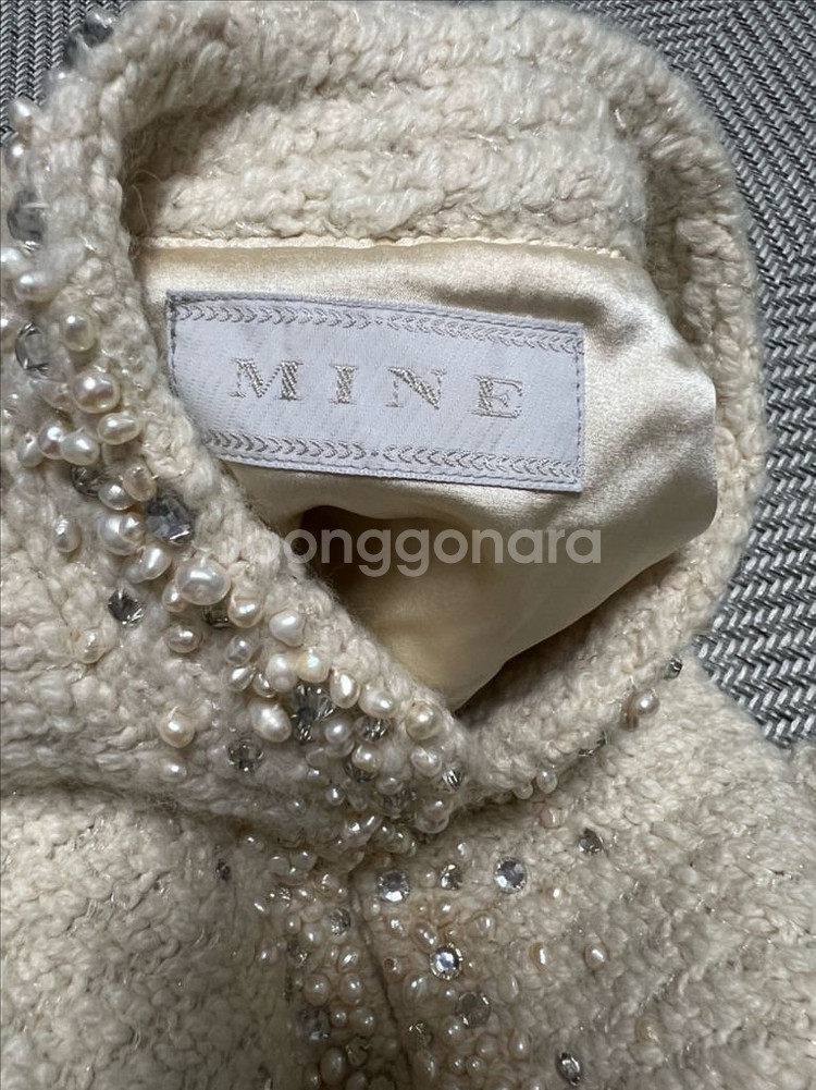 한섬 마인 MINE 트위드 자켓 정품--2