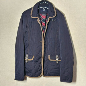 헤지스 퀼팅 자켓 네이비