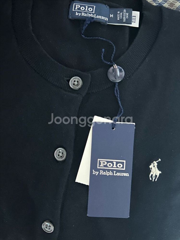 폴로 랄프로렌 여성 코튼 블렌드 가디건 M--9
