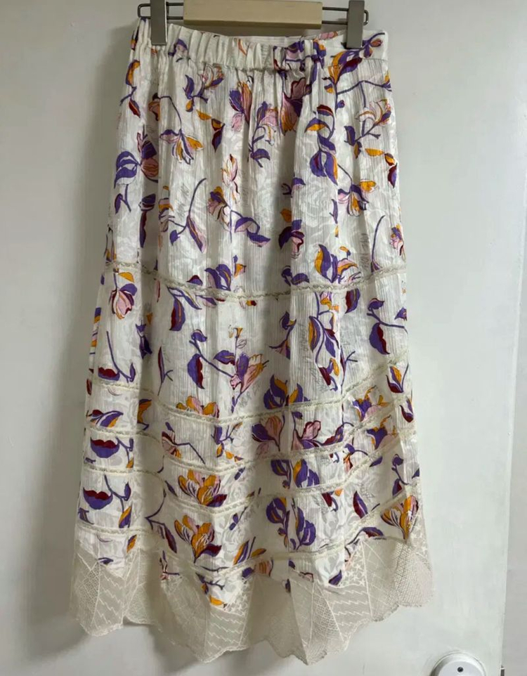 쟈딕앤볼테르 여성 조슬린 레이스 스커트36--2