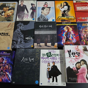 14개 dvd, 블루레이 일괄판매 합니다