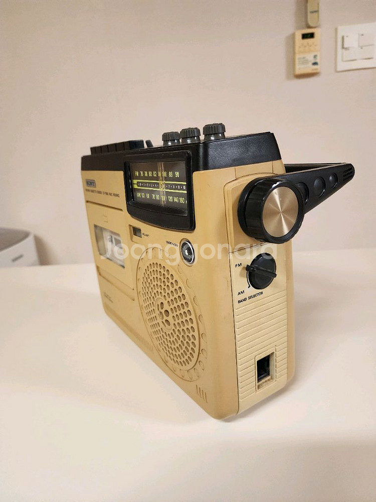 예쁜 소니 빈티지 라디오 카세트플레이어 TC-1560--2