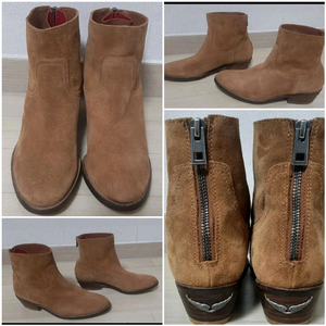 쟈딕앤볼테르 여성구두 스웨이드부츠 앵글 부츠팝니다.23