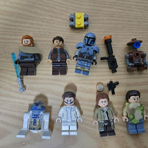 (급처)레고스타워즈 미피 일괄로팝니다