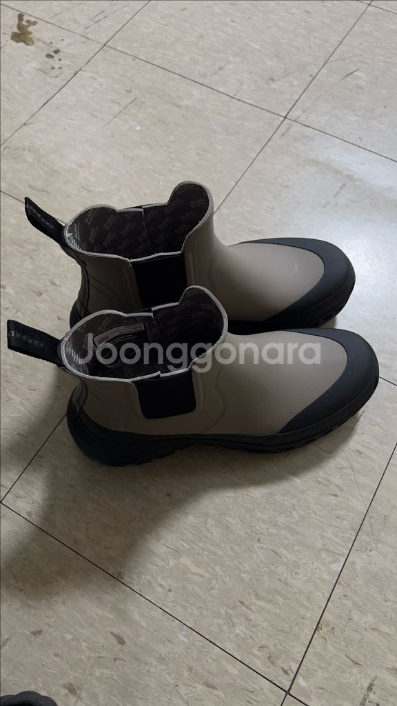락피쉬x고요웨어 트레일 레일부츠 애쉬브라운 270-27--1