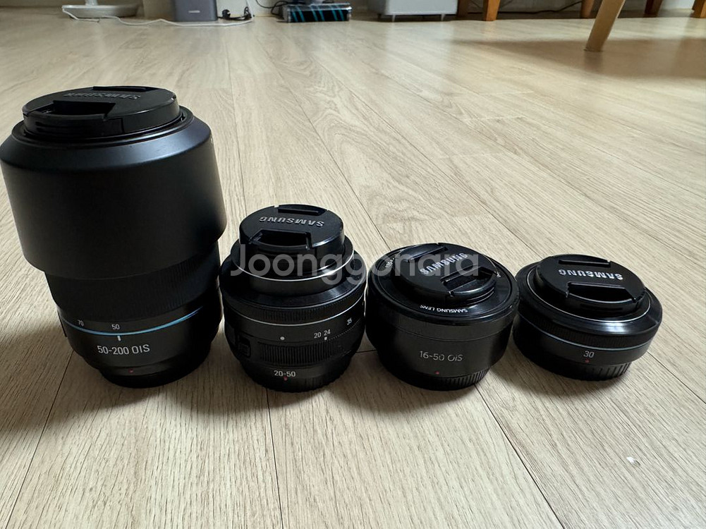 삼성 미러리스 NX200 + 렌즈--2