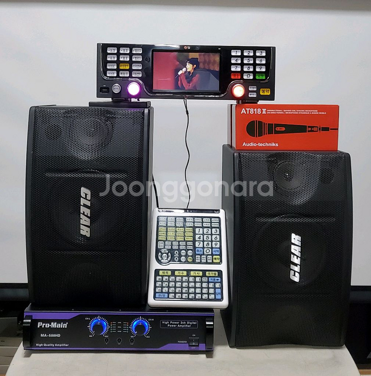 성능좋은 심플 노래방기기세트--0