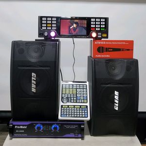 성능좋은 심플 노래방기기세트