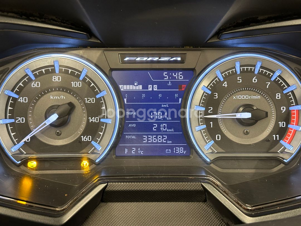 포르자 350cc 24년식 33.000km 판매합니다.--7