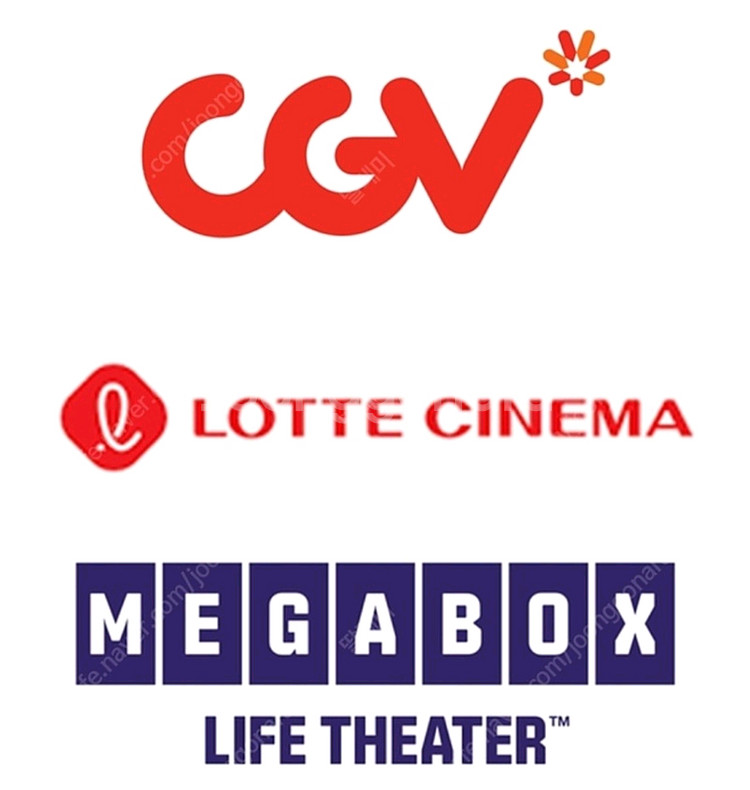 CGV, 롯데시네마 일반관 예매합니다.--0