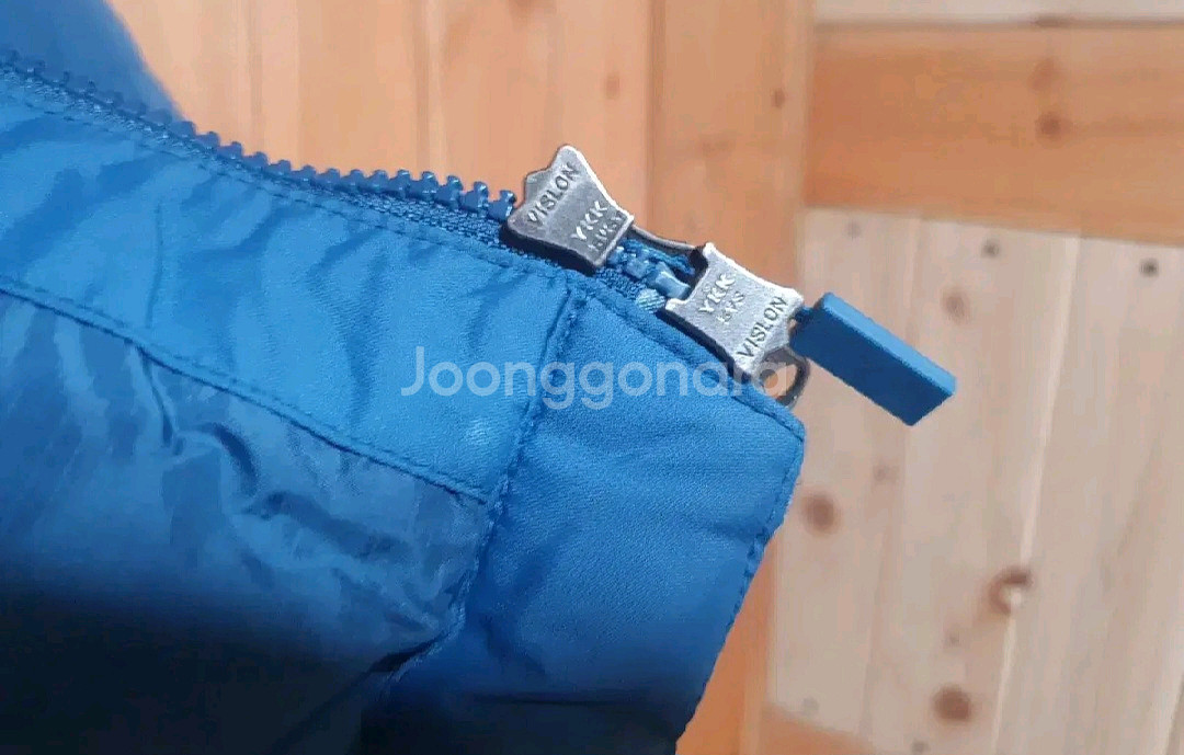 코오롱스포츠 95 (세탁) 퍼텍스 거위털 구스다운 패딩--2