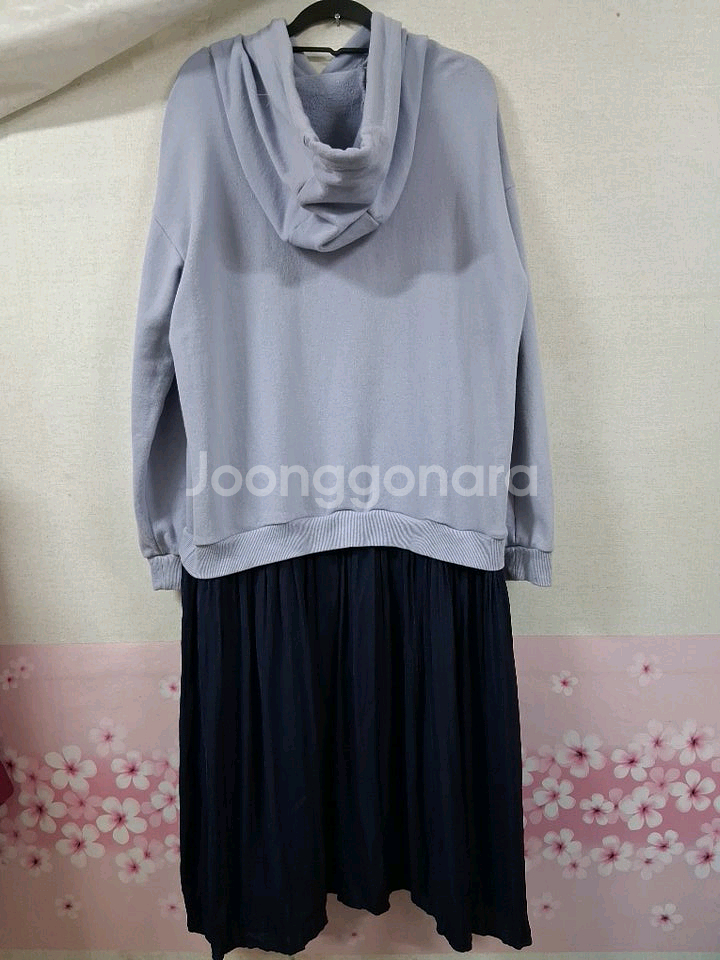 르꼬르망 후드 롱 원피스 F--5