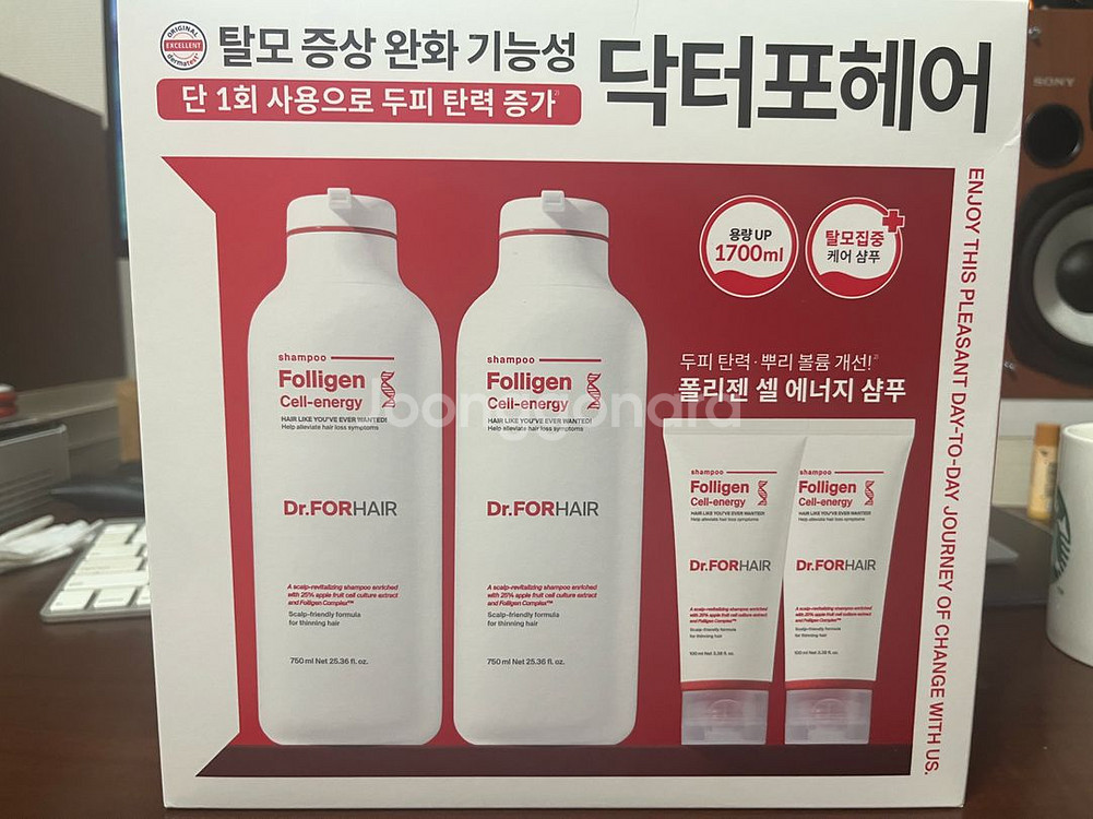 닥터포헤어 셀에너지 샴푸 750ml x 2 + 100m--0