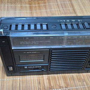 금성 카세트라디오 TCR-441. 카세트플레이어.