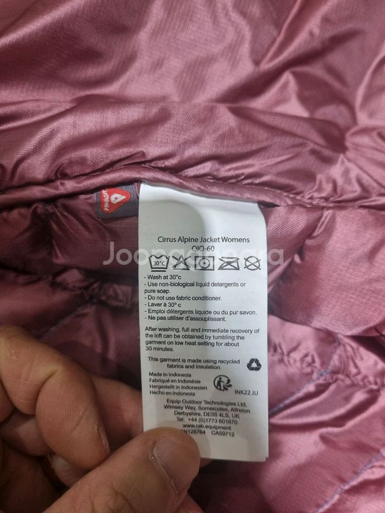 랩 씨러스 알파인자켓 여성용 QIC-60 프리마 로프트--3