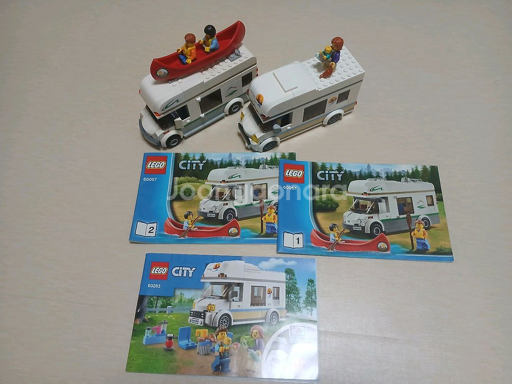 레고60057 레고68283 캠핑카 중고--0