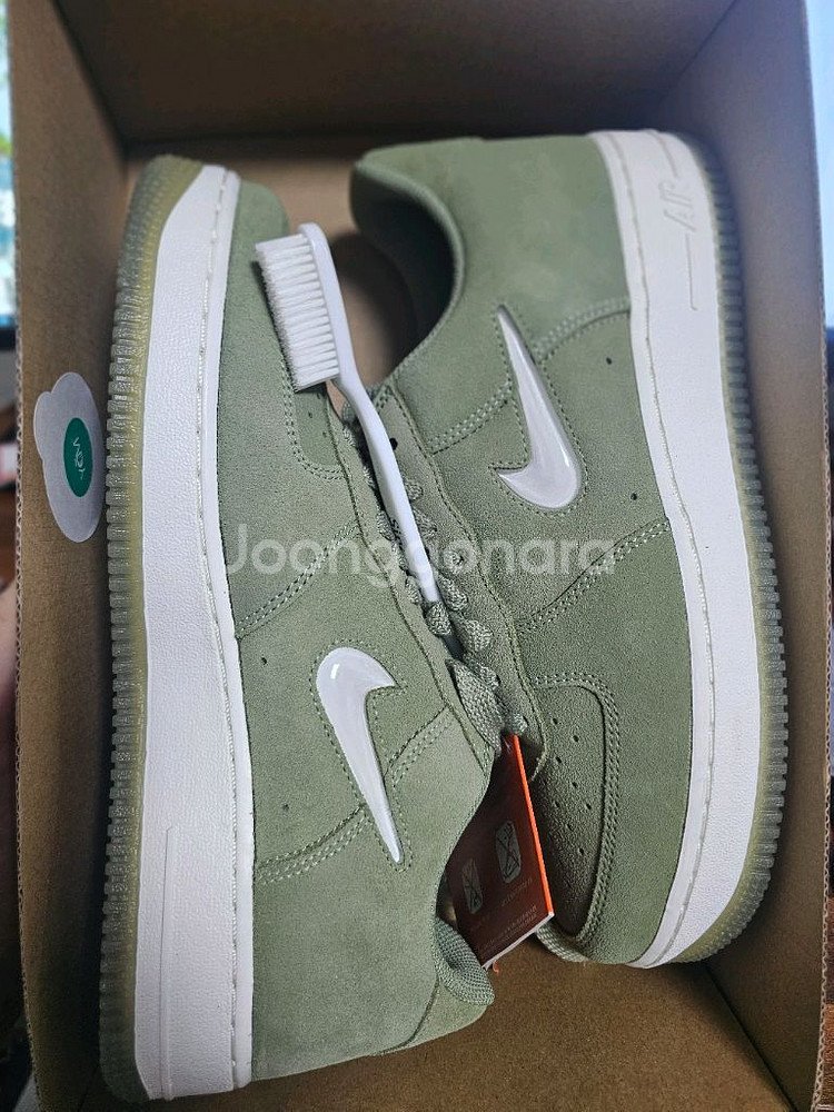 나이키 에어포스1 올리브 스웨이드 dv0785 300(--1
