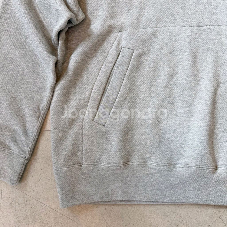 CDG 로고 프린트 오버사이즈 후드--4