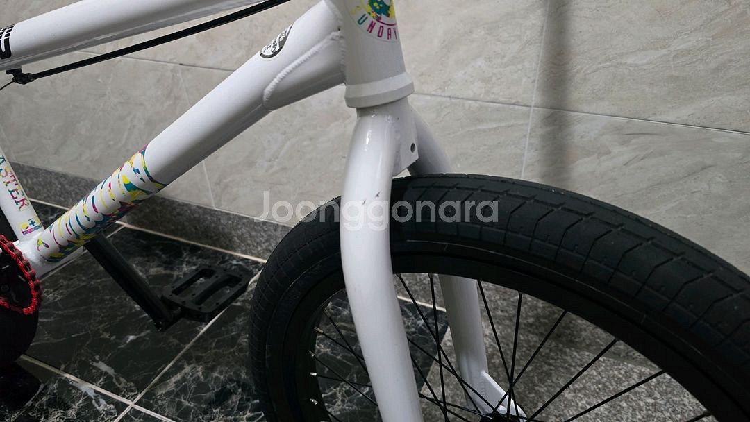 선데이 BMX 포어케스트 20.5TT 아론로스 화이트--3