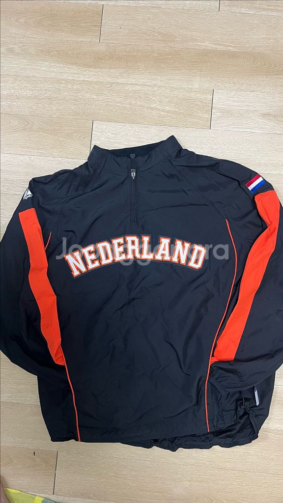 wbc/mlb 네덜란드대표팀 마제스틱 윈드브레이커 M--0