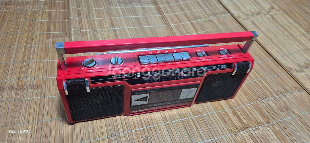 대우전자 카세트라디오 RCS-2400--0