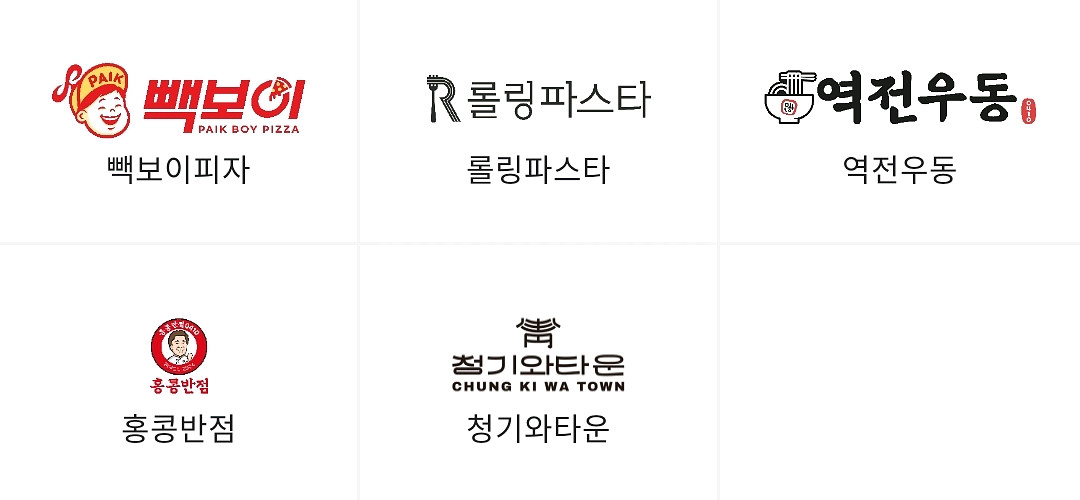 페이즈아웃백빕스서가앤쿡매드포갈릭롯데리아)올리브영맥도날드--4