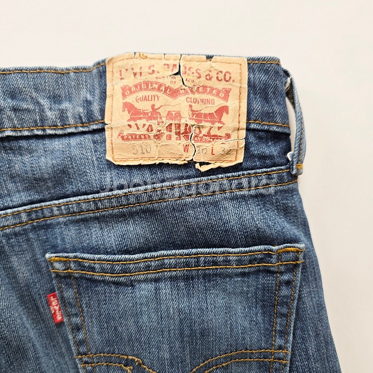 리바이스 청바지 약스판 데님 사이즈30 R2191--3