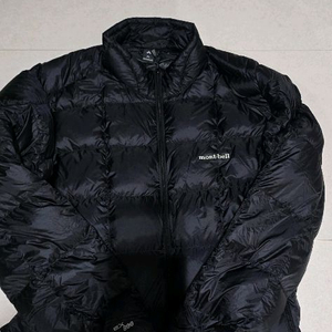 몽벨슈페리어다운 자켓 검정색 팔아요 XL(105)