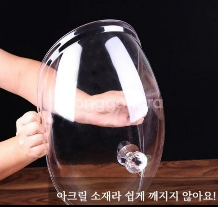 아크릴 투명 음식뚜껑, 디저트 뚜껑 새제품--3