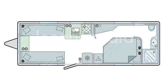 고급진 카라반 2017년식 유니콘3 발렌시아--1